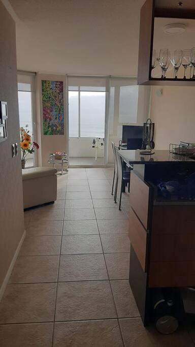 Apartamento Depto Amoblado 6 Personas Piscina Vista Al Mar Primera Linea *