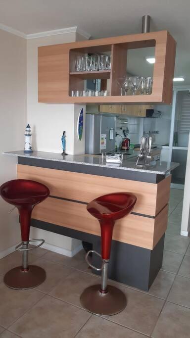 Apartamento Depto Amoblado 6 Personas Piscina Vista Al Mar Primera Linea