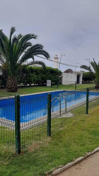 Apartamento Depto Amoblado 6 Personas Piscina Vista Al Mar Primera Linea *